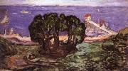 The Bush of seaside Edvard Munch